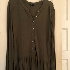 Cupio Green Blouse